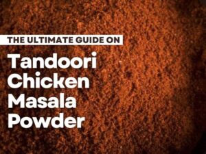 tandoori chicken masala powder